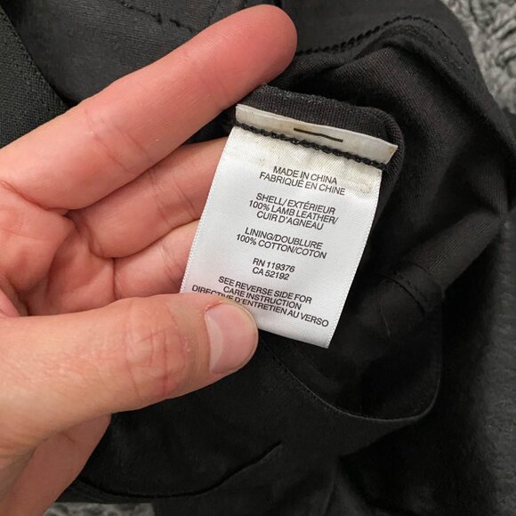 Helmut Lang Leather Leggings - Picture 6 of 6